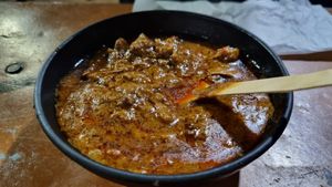 Un-mutton  curry, sooo tasty at GoodDO - Happy Home in Udaipur