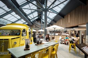 Amelie Restaurant at The Grafton centre in Cambridge serving flammekueches  at Amelie Flam-kuche in Cambridge