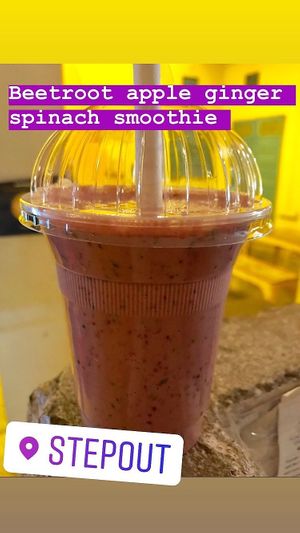 Smoothie healthy  at Step Out Cafe in Jaipur