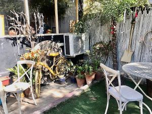 Exterior garden  at Step Out Cafe in Jaipur