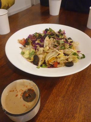 Fattoush salad 7.5/10 at Step Out Cafe in Jaipur