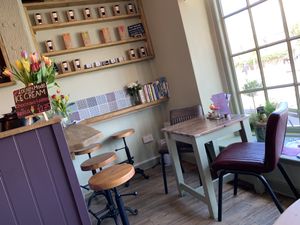 Nicely styled  at Va Va Vegan in Amersham