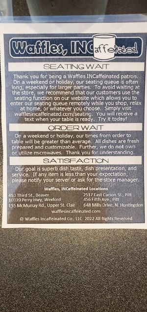  at Waffles INCaffeinated in Wexford