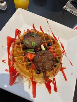   at Waffles INCaffeinated - Fifth Ave in Pittsburgh