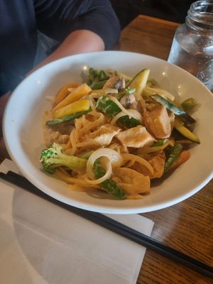 Thai coconut bowl at Roots in Princeton