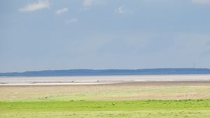 View from the Zeedijk at Vegotel in Blije