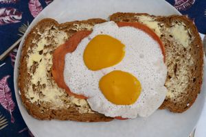 Uitsmijter  at Vegotel in Blije