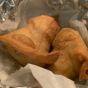 Vegetable samosa  at Taste of India in Bloomington