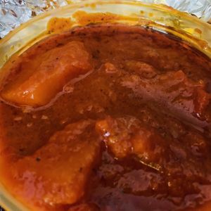 Aloo vindaloo  at Taste of India in Bloomington