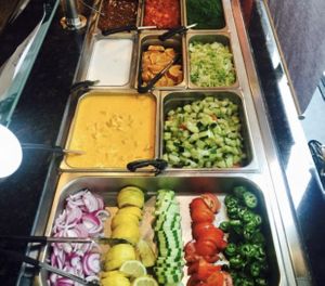 Lunch buffet at Taste of India in Bloomington