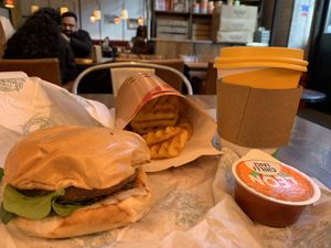 Nice quick meal  at LEON in North London