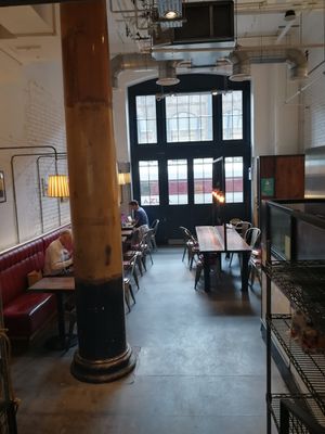 Seating at LEON in North London