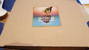 Packaging promoting their vegan cookbook at LEON in North London