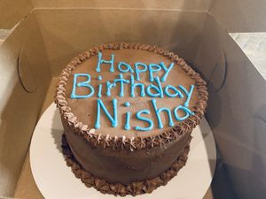 Wonderful vegan cakes can be ordered for any occasion 🍰  at Crumble Coffee and Bakery in Bloomington