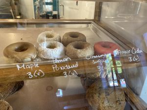 Vegan donuts at Cerberus Cafe in Jacksonville