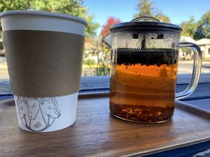 Red Nectar Tea at Cerberus Cafe in Jacksonville