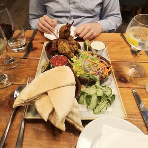 Vegan 5 course set menu at The Fat Boar in Mold