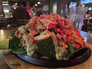 Chickn Nachos  at Nacho Daddy in Duluth