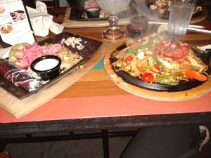 Vegan Fajitas at Nacho Daddy in Duluth