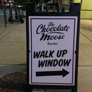 Walk up... at The Chocolate Moose in Bloomington