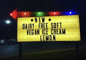 Vegan option available! at Jiffy Treet in Bloomington