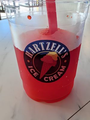  at Hartzell's Ice Cream in Bloomington