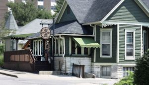 Location in downtown Bloomington. at Big Woods in Bloomington