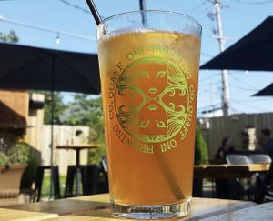 Iced tea at Big Woods in Bloomington