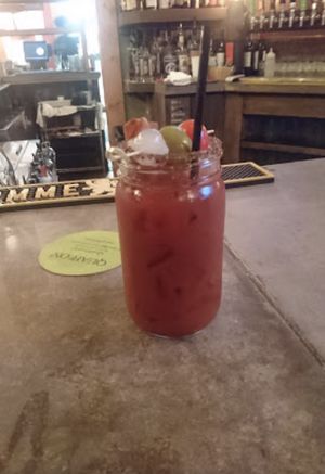 Fun beverages  at Big Woods in Bloomington