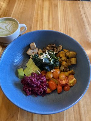 Nourish Breakfast   at Radiantly Alive Yoga Cafe in Ubud