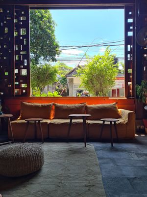  at Radiantly Alive Yoga Cafe in Ubud