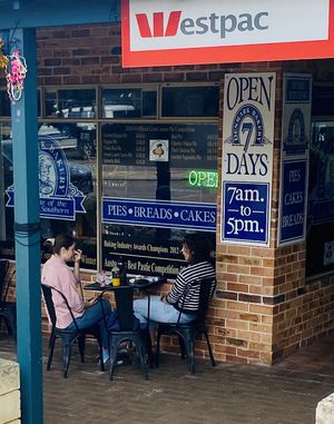 Entrance at Denmark Bakery in Denmark