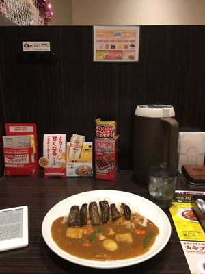 Eggplant vegetable curry. at CoCo Ichibanya - Honmachi in Osaka