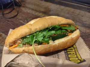 Tofu báhn mi at Saigon Summer in Surry Hills