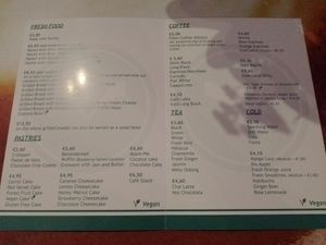 November 2023 Menu at filtro in The Hague