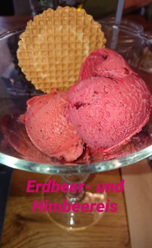 Ice cream for Dessert at Aposto in Aalen
