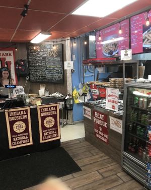 Inside at Dats in Bloomington