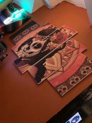 Art at Dos Sombreros in Brighton