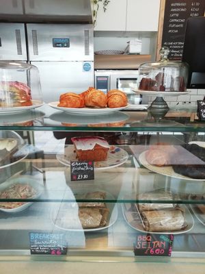 Cakes, pastries, and wraps at Limau in South West London