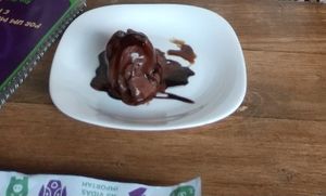 Sorvete de chocolate vegano at Novos Veganos - Pinheiros in Sao Paulo