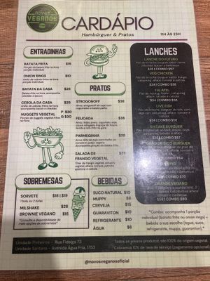   at Novos Veganos - Pinheiros in Sao Paulo