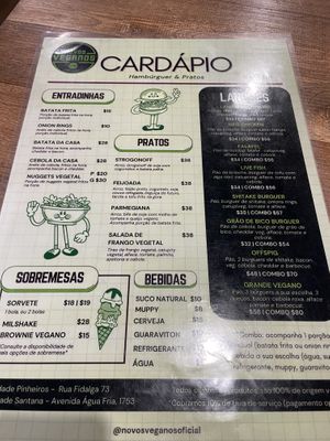   at Novos Veganos - Pinheiros in Sao Paulo