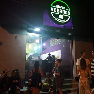 Facade at Novos Veganos - Pinheiros in Sao Paulo