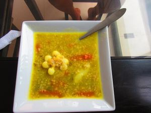 Menu: Soup de Trigo at La Esquina Del Sabor in Trujillo