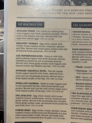 AM Superfoods Bowl is vegan :) at First Watch in Matthews