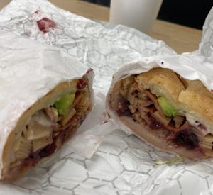 Vegan thanksgiving sandwich   at Sandwich Masterz in Goodyear