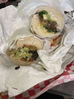 Vegan roast beef, veggies, vegan cheese   at Sandwich Masterz in Goodyear