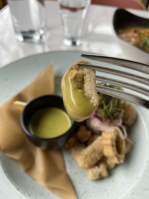 Calamari   at Bistro Tendresse in Montreal