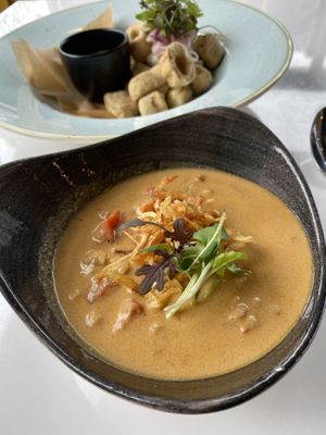 Soup of the day   at Bistro Tendresse in Montreal