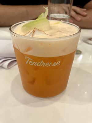 Cocktaill  at Bistro Tendresse in Montreal